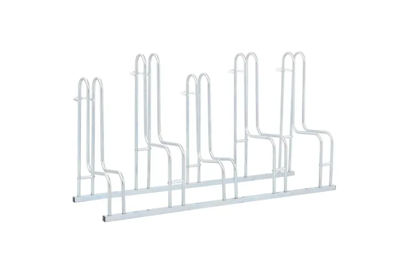 Vidaxl Bicycle Stand For 5 Bikes Floor Freestanding Galvanised Steel Vidaxl Bicycle Stand For 5 Bikes Floor Freestanding Galvanised Steel