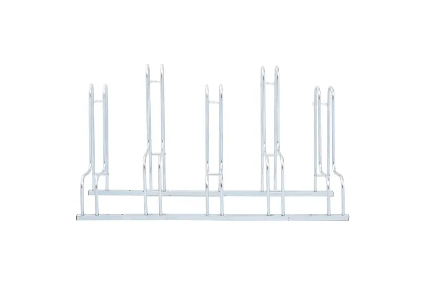 Vidaxl Bicycle Stand For 5 Bikes Floor Freestanding Galvanised Steel Vidaxl Bicycle Stand For 5 Bikes Floor Freestanding Galvanised Steel