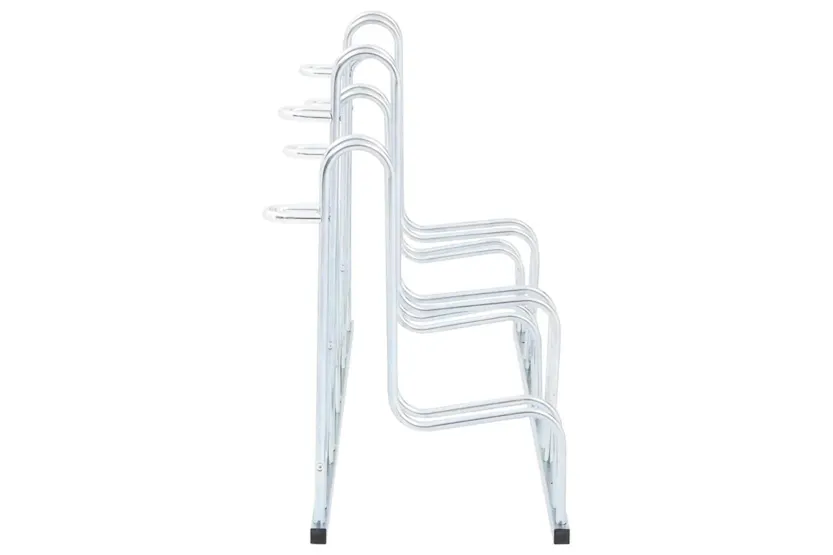 Vidaxl Bicycle Stand For 5 Bikes Floor Freestanding Galvanised Steel Vidaxl Bicycle Stand For 5 Bikes Floor Freestanding Galvanised Steel