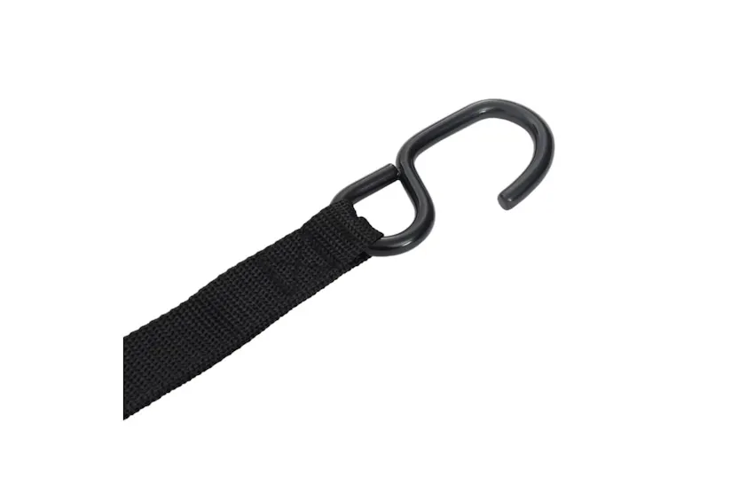 Vidaxl Double Kayak Storage Straps With Paddle Clips 50 Kg Vidaxl Double Kayak Storage Straps With Paddle Clips 50 Kg