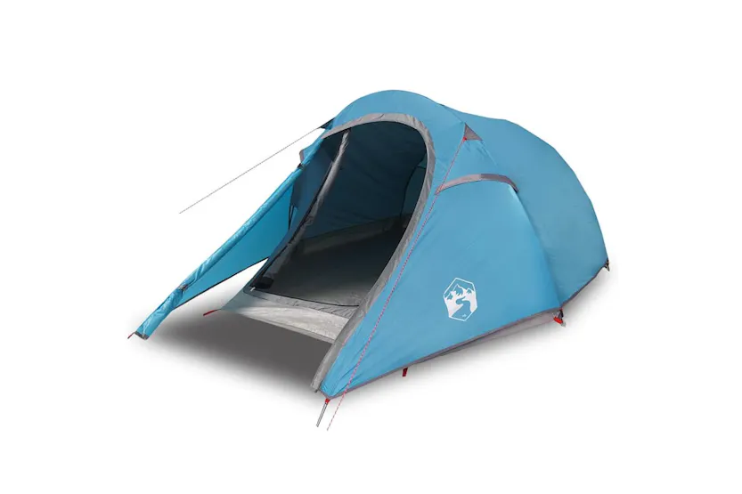 Vidaxl Camping Tent Tunnel 2-person Blue Waterproof Vidaxl Camping Tent Tunnel 2-person Blue Waterproof