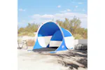 Vidaxl Beach Tent Azure Blue Pop-up Waterproof Vidaxl Beach Tent Azure Blue Pop-up Waterproof