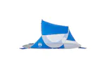 Vidaxl Beach Tent Azure Blue Pop-up Waterproof Vidaxl Beach Tent Azure Blue Pop-up Waterproof