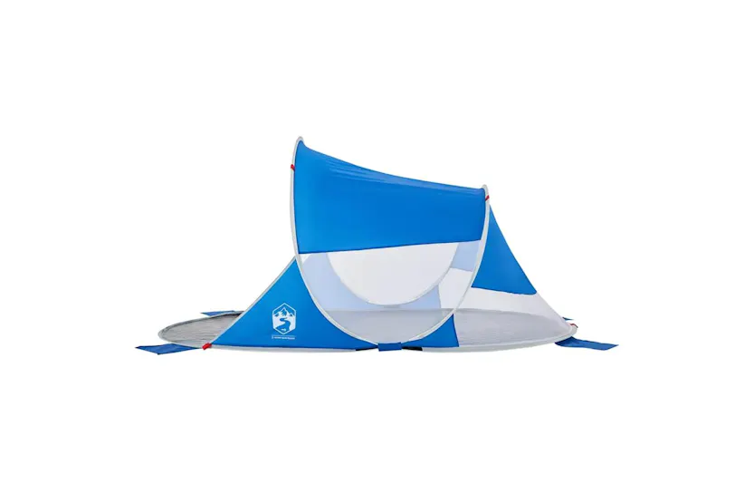 Vidaxl Beach Tent Azure Blue Pop-up Waterproof Vidaxl Beach Tent Azure Blue Pop-up Waterproof