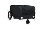Vidaxl Bike Trailer Black 30 Kg Iron Vidaxl Bike Trailer Black 30 Kg Iron