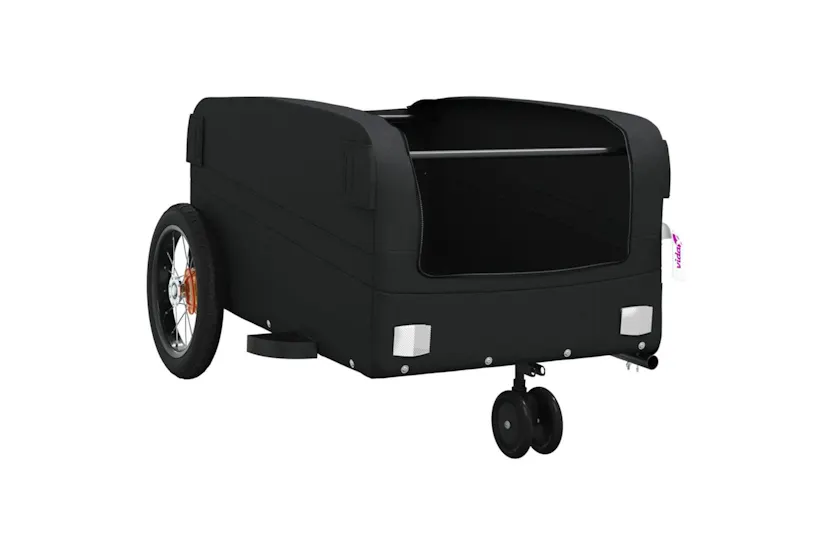 Vidaxl Bike Trailer Black 30 Kg Iron Vidaxl Bike Trailer Black 30 Kg Iron