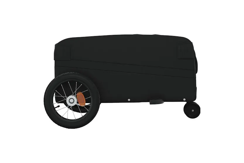 Vidaxl Bike Trailer Black 30 Kg Iron Vidaxl Bike Trailer Black 30 Kg Iron