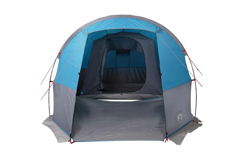 Vidaxl Camping Tent Tunnel 4-person Blue Waterproof Vidaxl Camping Tent Tunnel 4-person Blue Waterproof