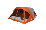 Vidaxl Family Tent Cabin 6-person Grey And Orange Waterproof Vidaxl Family Tent Cabin 6-person Grey And Orange Waterproof
