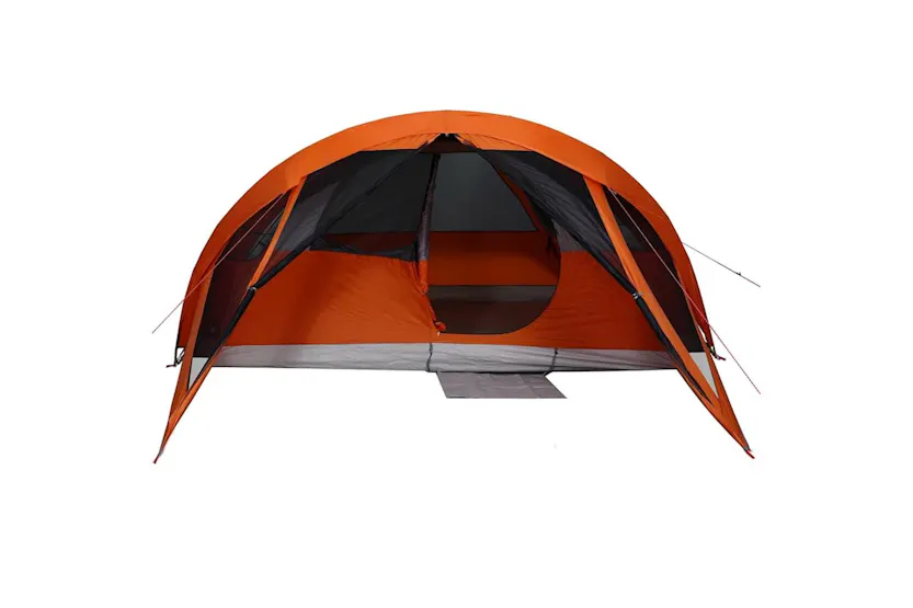 Vidaxl Family Tent Cabin 6-person Grey And Orange Waterproof Vidaxl Family Tent Cabin 6-person Grey And Orange Waterproof