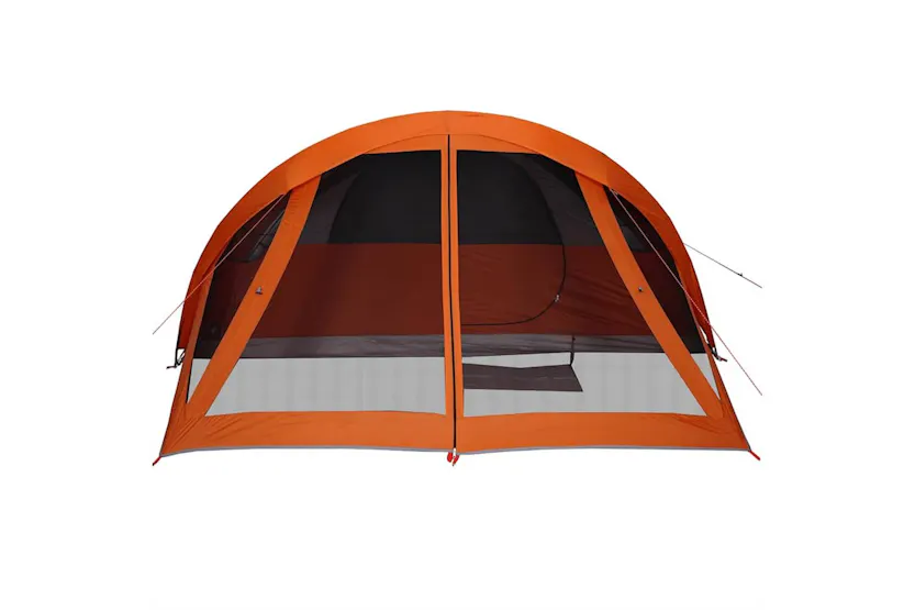 Vidaxl Family Tent Cabin 6-person Grey And Orange Waterproof Vidaxl Family Tent Cabin 6-person Grey And Orange Waterproof