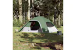 Vidaxl Family Tent Dome 6-person Green Waterproof Vidaxl Family Tent Dome 6-person Green Waterproof