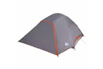 Vidaxl Camping Tent Dome 4-person Grey Waterproof Vidaxl Camping Tent Dome 4-person Grey Waterproof