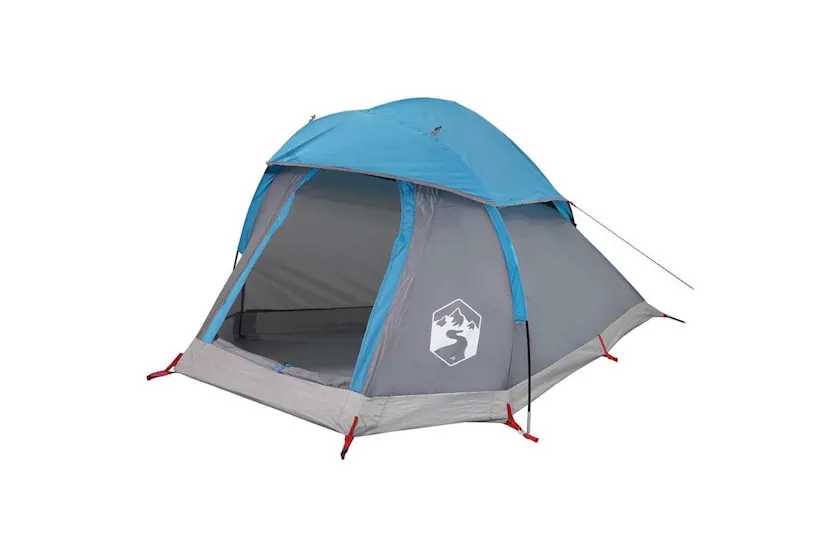 Vidaxl Camping Tent Dome 1-person Blue Waterproof Vidaxl Camping Tent Dome 1-person Blue Waterproof