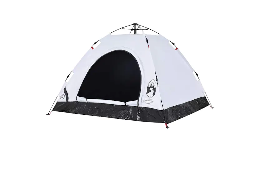 Vidaxl Camping Tent 3-person White Blackout Fabric Quick Release Vidaxl Camping Tent 3-person White Blackout Fabric Quick Release