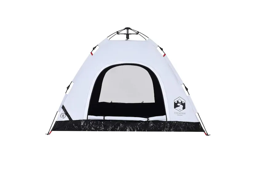 Vidaxl Camping Tent 3-person White Blackout Fabric Quick Release Vidaxl Camping Tent 3-person White Blackout Fabric Quick Release