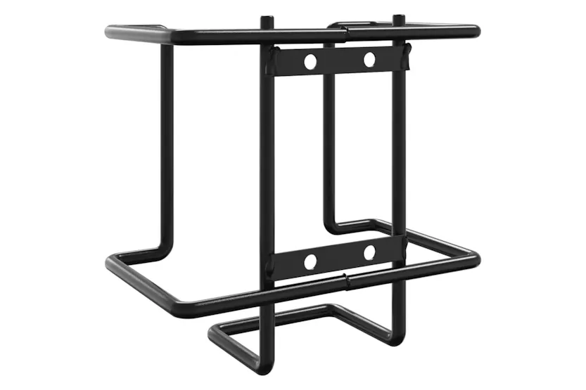 Vidaxl Salt Lick Holder Black Steel Vidaxl Salt Lick Holder Black Steel