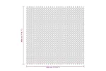 Vidaxl Tent Carpet Blue 3x3 M Vidaxl Tent Carpet Blue 3x3 M