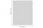 Vidaxl Tent Carpet Cream 4x2.5 M Vidaxl Tent Carpet Cream 4x2.5 M
