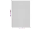 Vidaxl Tent Carpet Cream 5x2.5 M Vidaxl Tent Carpet Cream 5x2.5 M