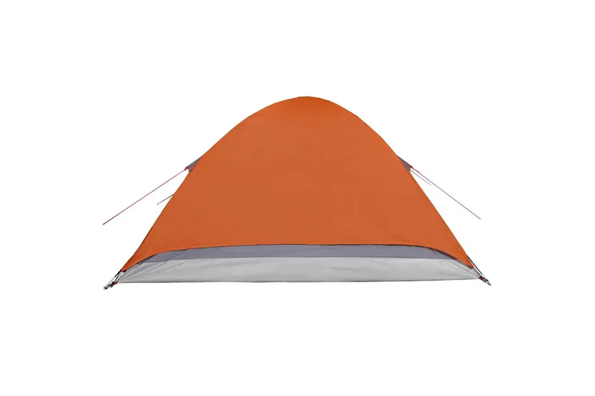Vidaxl Camping Tent Dome 2-person Grey And Orange Waterproof Vidaxl Camping Tent Dome 2-person Grey And Orange Waterproof