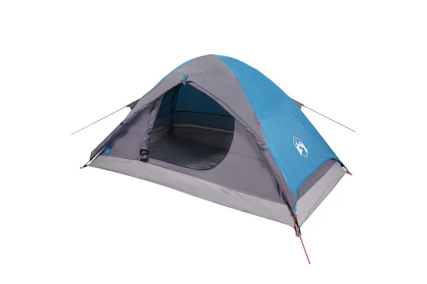Vidaxl Camping Tent Dome 4-person Blue Waterproof Vidaxl Camping Tent Dome 4-person Blue Waterproof