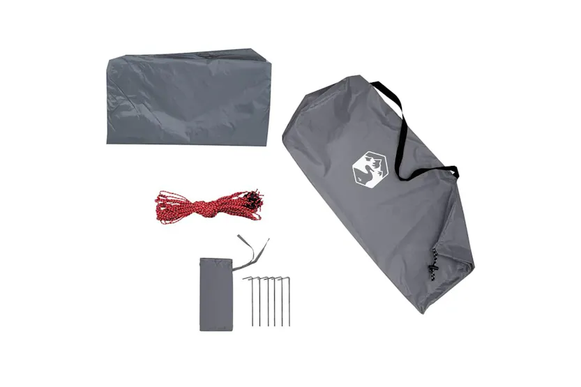 Vidaxl Camping Tarp Grey And Orange 500x294 Cm Waterproof Vidaxl Camping Tarp Grey And Orange 500x294 Cm Waterproof