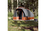 Vidaxl Camping Tent Tunnel 3-person Grey And Orange Waterproof Vidaxl Camping Tent Tunnel 3-person Grey And Orange Waterproof