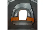 Vidaxl Camping Tent Tunnel 3-person Grey And Orange Waterproof Vidaxl Camping Tent Tunnel 3-person Grey And Orange Waterproof