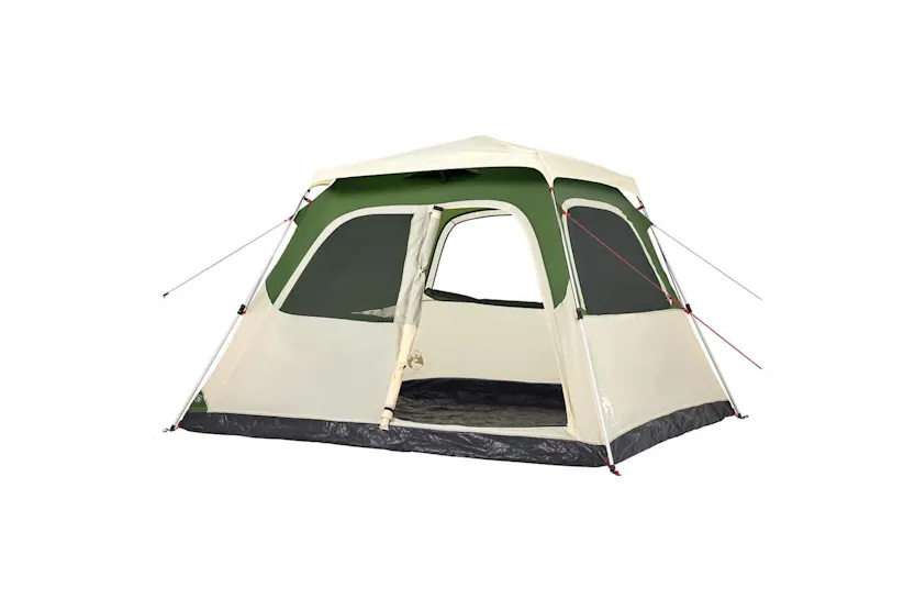 Vidaxl Family Tent Dome 6-person Green Quick Release Vidaxl Family Tent Dome 6-person Green Quick Release