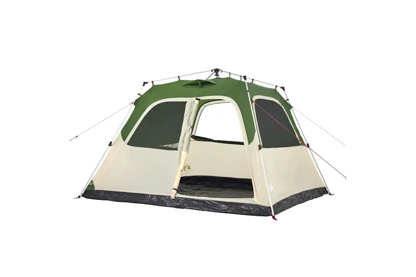 Vidaxl Family Tent Dome 6-person Green Quick Release Vidaxl Family Tent Dome 6-person Green Quick Release