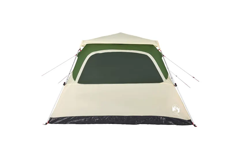 Vidaxl Family Tent Dome 6-person Green Quick Release Vidaxl Family Tent Dome 6-person Green Quick Release