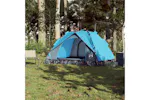 Vidaxl Camping Tent Dome 3-person Blue Quick Release Vidaxl Camping Tent Dome 3-person Blue Quick Release