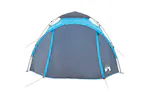 Vidaxl Camping Tent Dome 3-person Blue Quick Release Vidaxl Camping Tent Dome 3-person Blue Quick Release