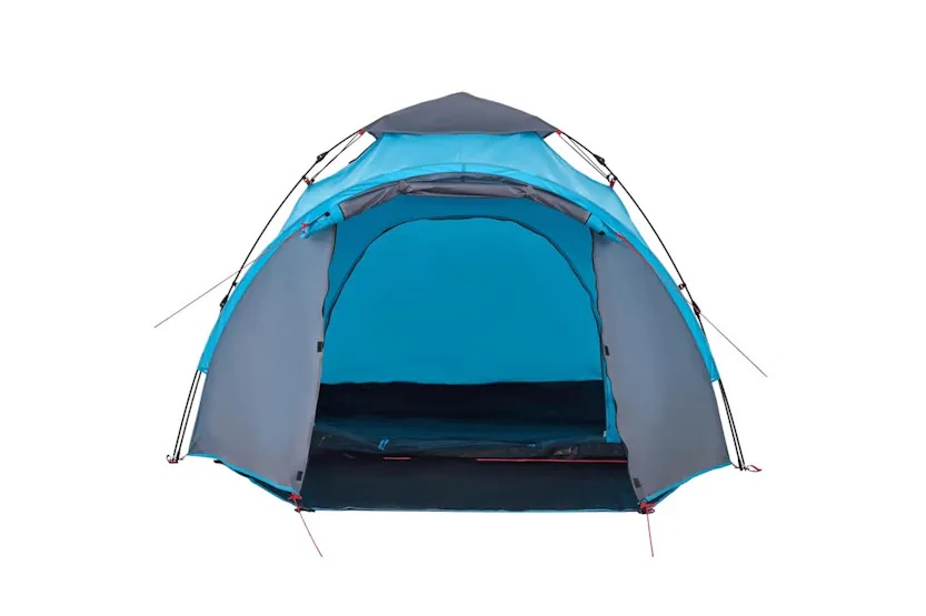 Vidaxl Camping Tent Dome 3-person Blue Quick Release Vidaxl Camping Tent Dome 3-person Blue Quick Release