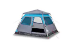 Vidaxl Camping Tent Dome 4-person Blue Quick Release Vidaxl Camping Tent Dome 4-person Blue Quick Release