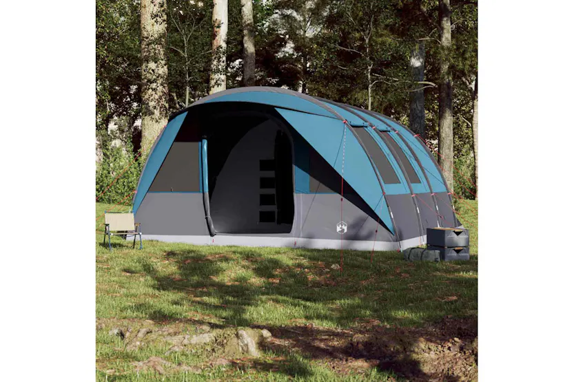Vidaxl Family Tent Tunnel 7-person Blue Waterproof Vidaxl Family Tent Tunnel 7-person Blue Waterproof