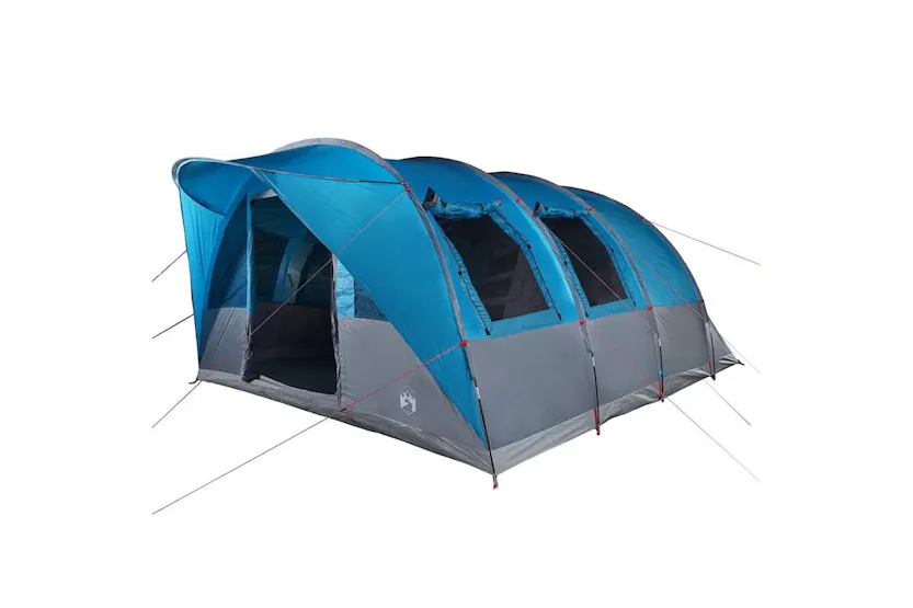 Vidaxl Family Tent Tunnel 7-person Blue Waterproof Vidaxl Family Tent Tunnel 7-person Blue Waterproof