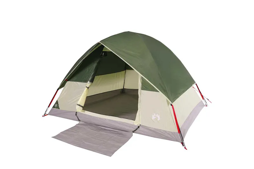 Vidaxl Camping Tent Dome 2-person Green Waterproof Vidaxl Camping Tent Dome 2-person Green Waterproof