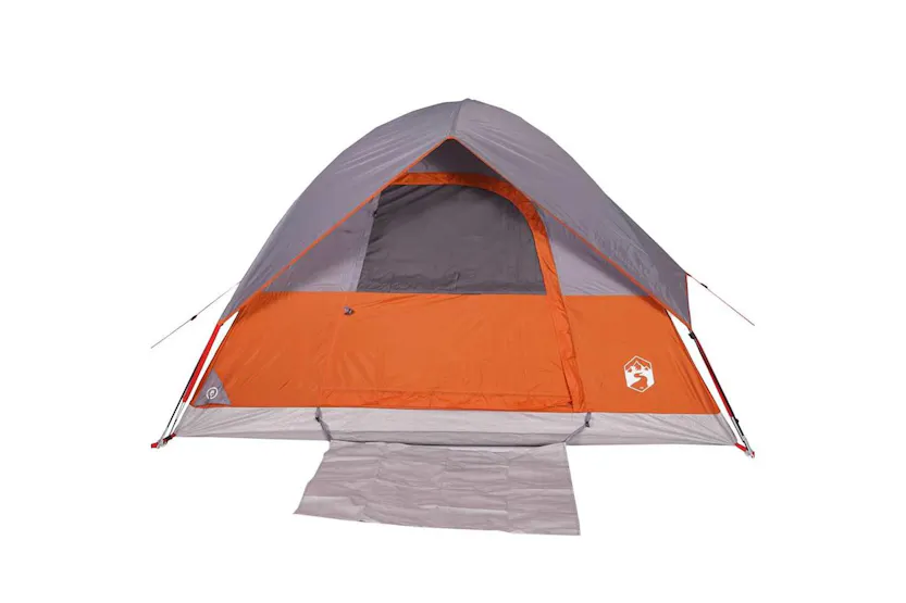 Vidaxl Camping Tent Dome 2-person Orange Waterproof Vidaxl Camping Tent Dome 2-person Orange Waterproof