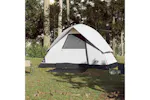 Vidaxl Camping Tent Dome 3-person White Blackout Fabric Waterproof Vidaxl Camping Tent Dome 3-person White Blackout Fabric Waterproof