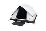 Vidaxl Camping Tent Dome 3-person White Blackout Fabric Waterproof Vidaxl Camping Tent Dome 3-person White Blackout Fabric Waterproof