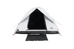 Vidaxl Camping Tent Dome 3-person White Blackout Fabric Waterproof Vidaxl Camping Tent Dome 3-person White Blackout Fabric Waterproof