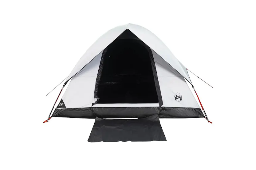 Vidaxl Camping Tent Dome 3-person White Blackout Fabric Waterproof Vidaxl Camping Tent Dome 3-person White Blackout Fabric Waterproof