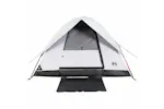 Vidaxl Camping Tent Dome 3-person White Blackout Fabric Waterproof Vidaxl Camping Tent Dome 3-person White Blackout Fabric Waterproof