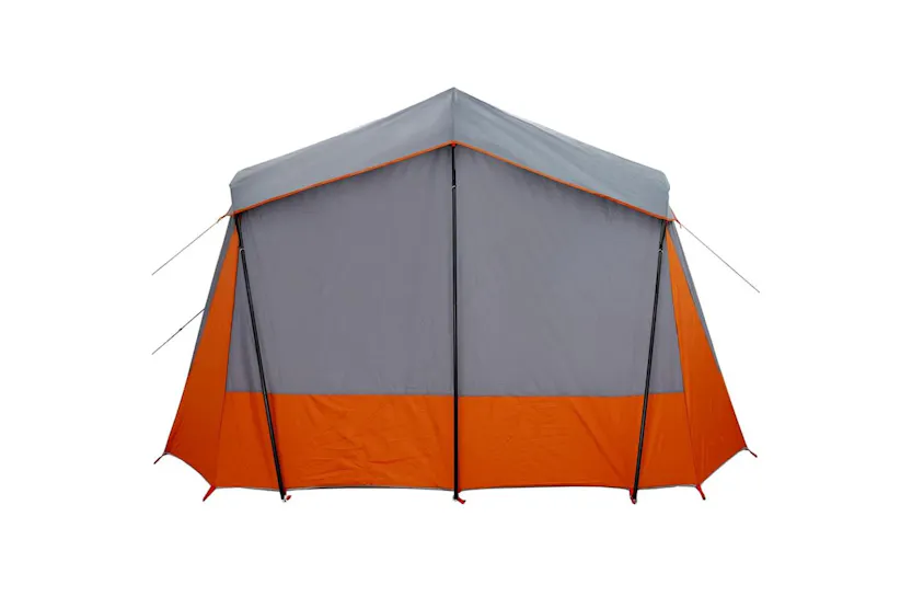 Vidaxl Camping Tent Cabin 5-person Grey And Orange Waterproof Vidaxl Camping Tent Cabin 5-person Grey And Orange Waterproof