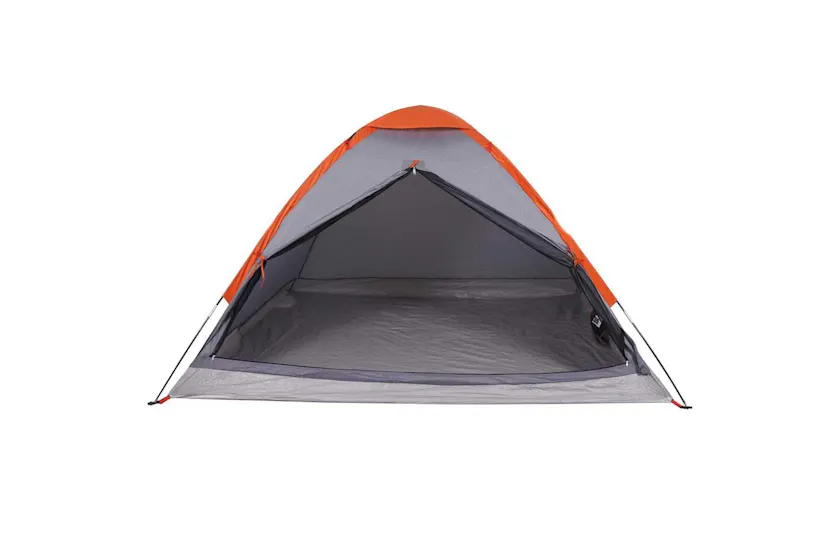 Vidaxl Camping Tent Dome 2-person Grey And Orange Waterproof Vidaxl Camping Tent Dome 2-person Grey And Orange Waterproof