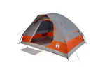 Vidaxl Camping Tent Dome 2-person Grey And Orange Waterproof Vidaxl Camping Tent Dome 2-person Grey And Orange Waterproof