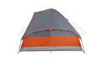 Vidaxl Camping Tent Dome 2-person Grey And Orange Waterproof Vidaxl Camping Tent Dome 2-person Grey And Orange Waterproof