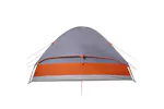 Vidaxl Camping Tent Dome 2-person Grey And Orange Waterproof Vidaxl Camping Tent Dome 2-person Grey And Orange Waterproof